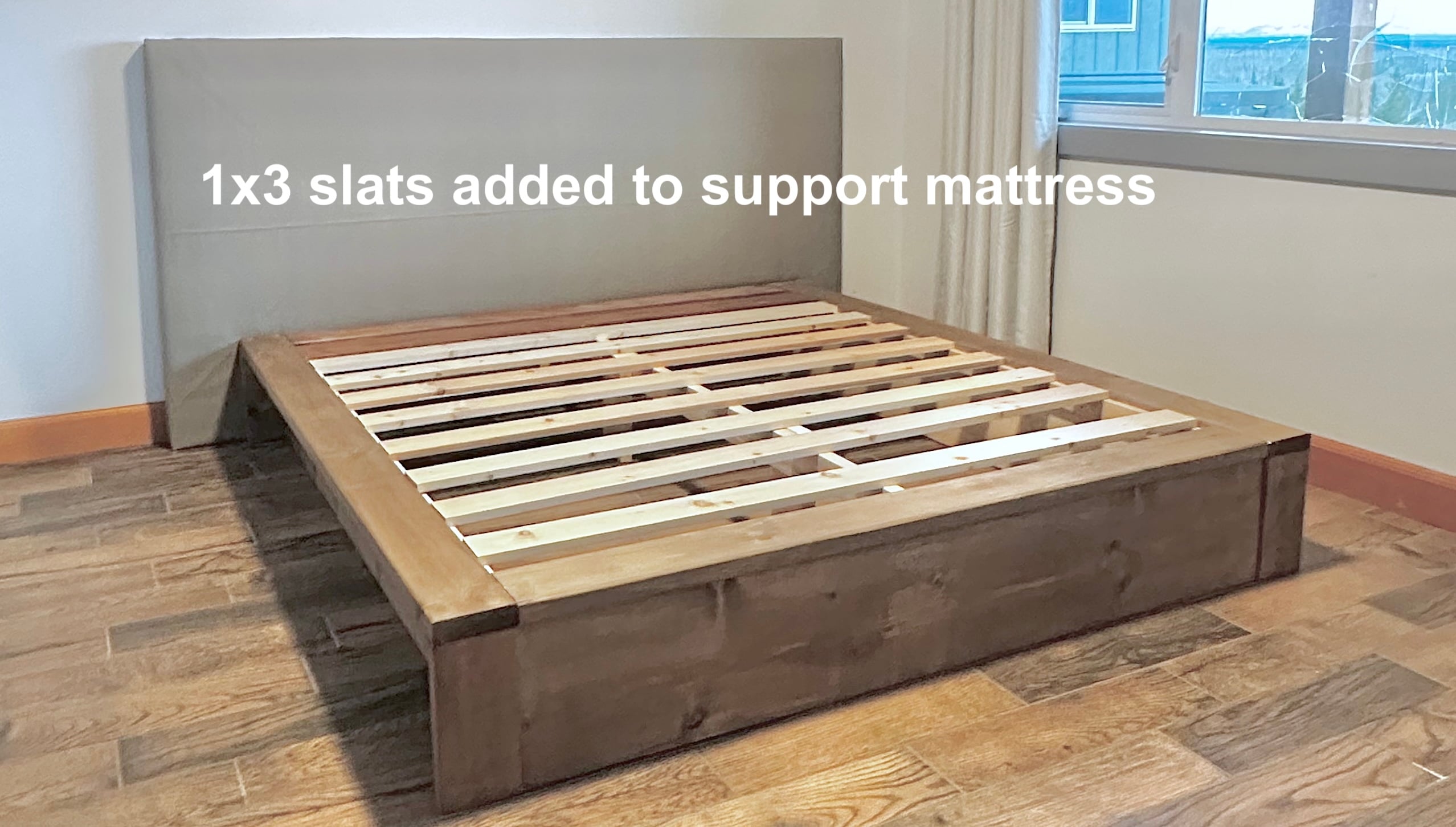 diy modern platform bed plans